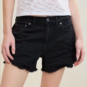 Aerie | Daydream Black Denim Jean Shorts